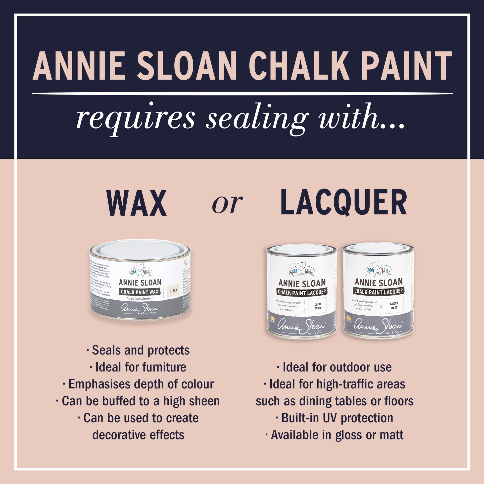 Annie Sloan Chalk Paint® - Louis Blue - The 3 Painted Pugs