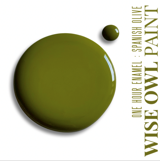 Wise Owl One Hour Enamel Paint - Spanish Olive