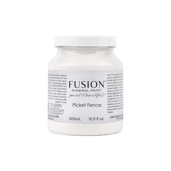 Fusion Mineral Paint - Picket Fence - The 3 Painted Pugs
