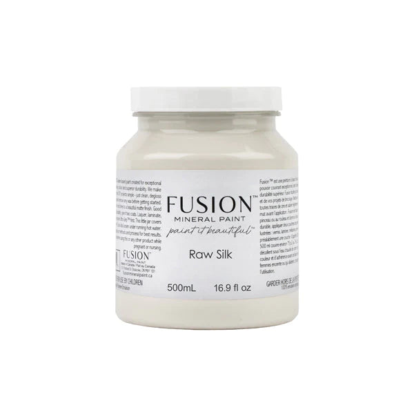 Fusion Mineral Paint - Raw Silk - The 3 Painted Pugs