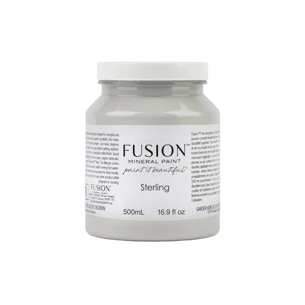 Fusion Mineral Paint - Sterling - The 3 Painted Pugs